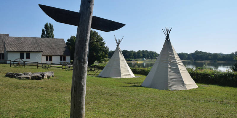 Le bivouac de tipis